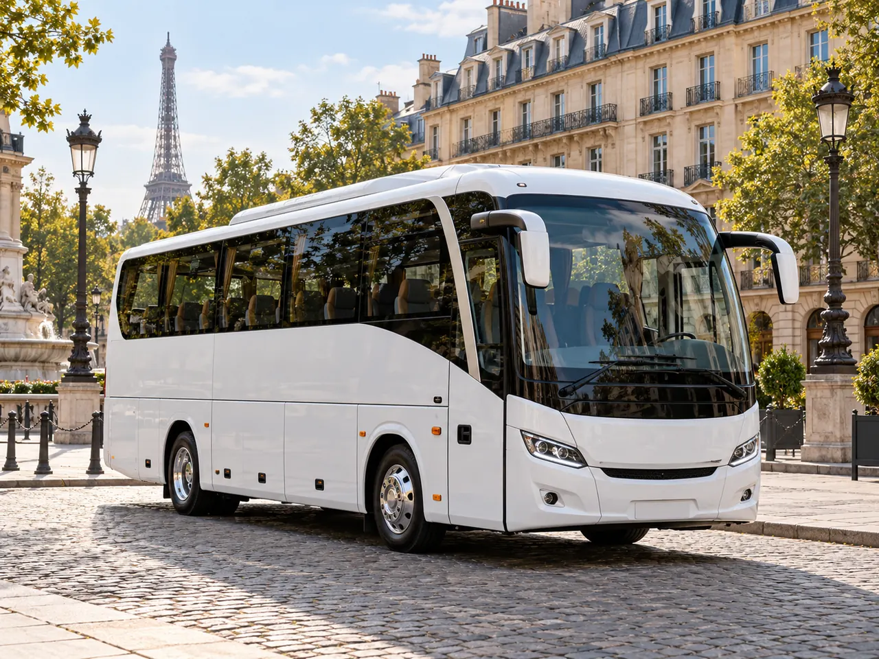 17–24 Seater Mini Coach Hire Paris