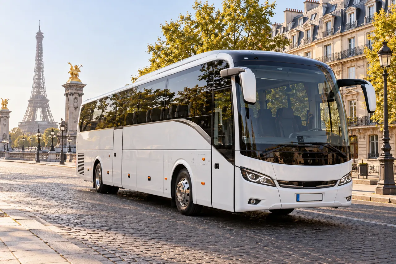 25–36 Seater Coach Hire Paris
