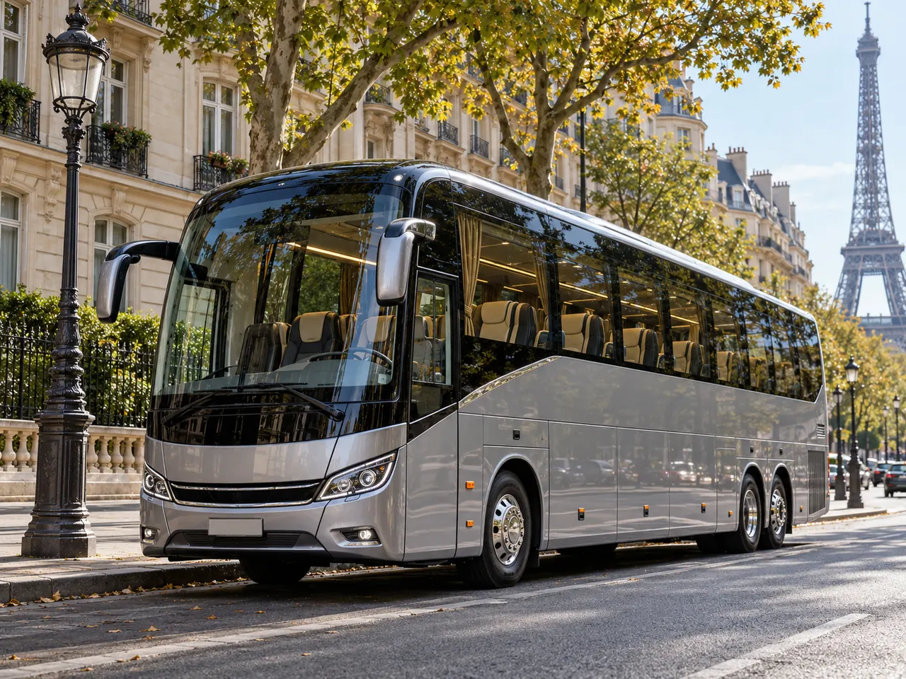 47–56 Seater Coach Hire Paris