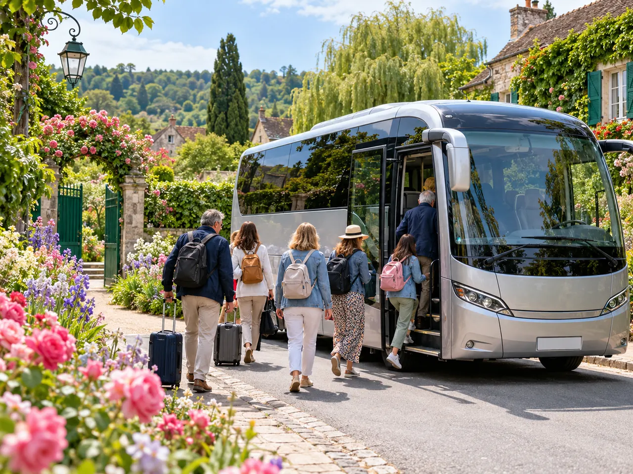 Giverny Coach Hire from Paris