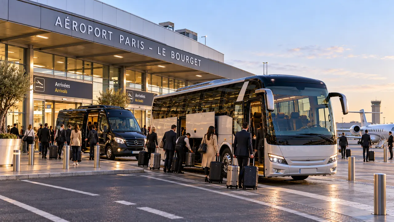 Le Bourget Airport Group Transfer