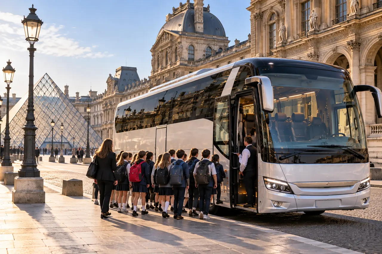 School Trip Transport Paris