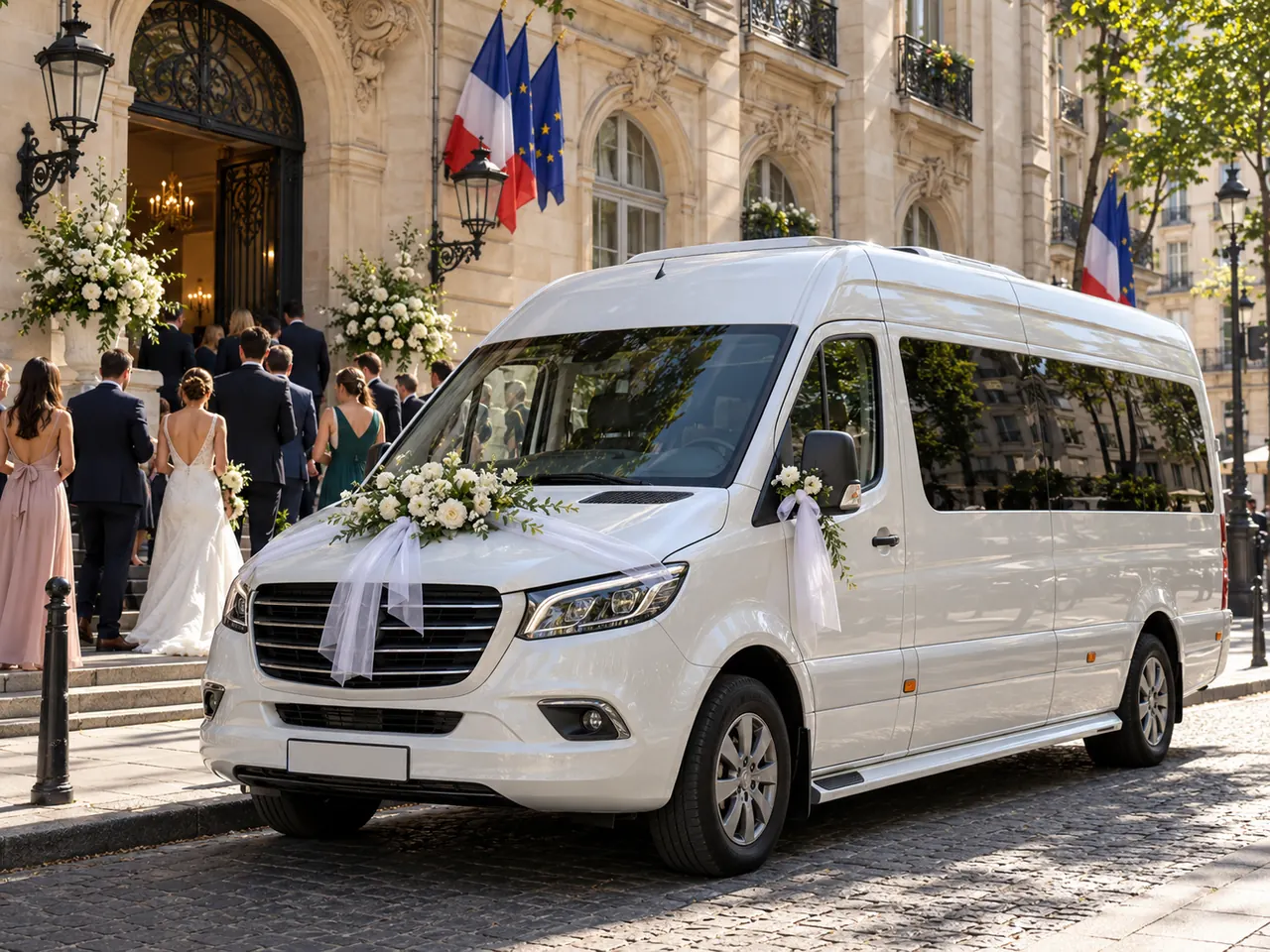Wedding Bus Hire Paris